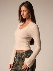 Athîral Women's Casual Square Neck Zebra Print Tank Top - Khaki - View 6