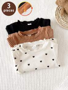 3 Buah Kaos Dalam Anak Perempuan - MultiWarna - View 3