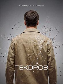 TekDrob 防潑水防風貼口袋襯衫外套 - 卡其色 - 查看 7