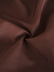 Maweii Plus Size Women's Lace Patchwork Metal Decor Commute Travel Long Sleeve Blazer - Brown - View 9
