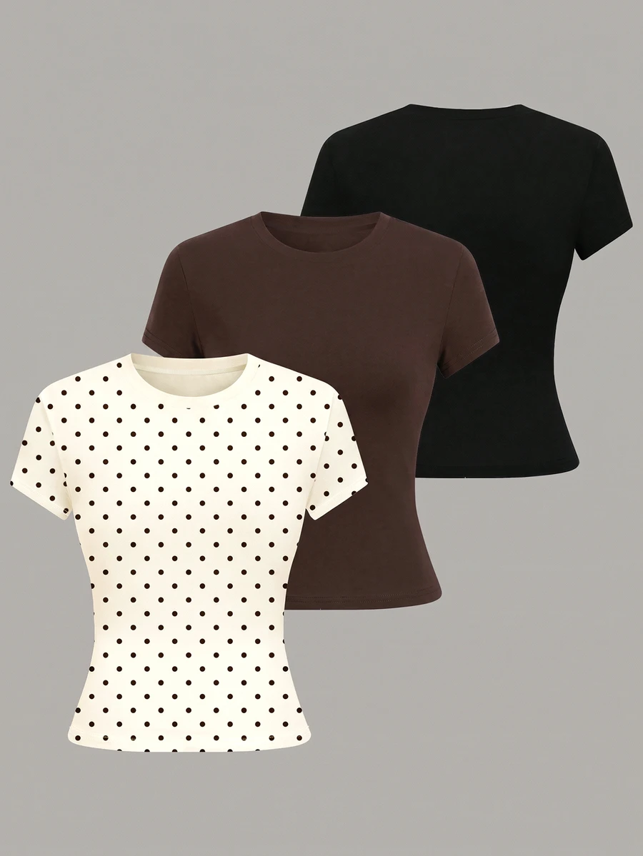 EMERY ROSE Women T-Shirts - Multicolor - View 1