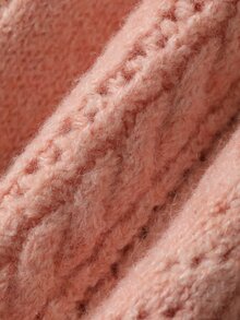 DAZY Infant/Toddler (Girl) Round Neck Korean Style Long Sleeve Autumn/Winter Sweater - Multicolor - View 9