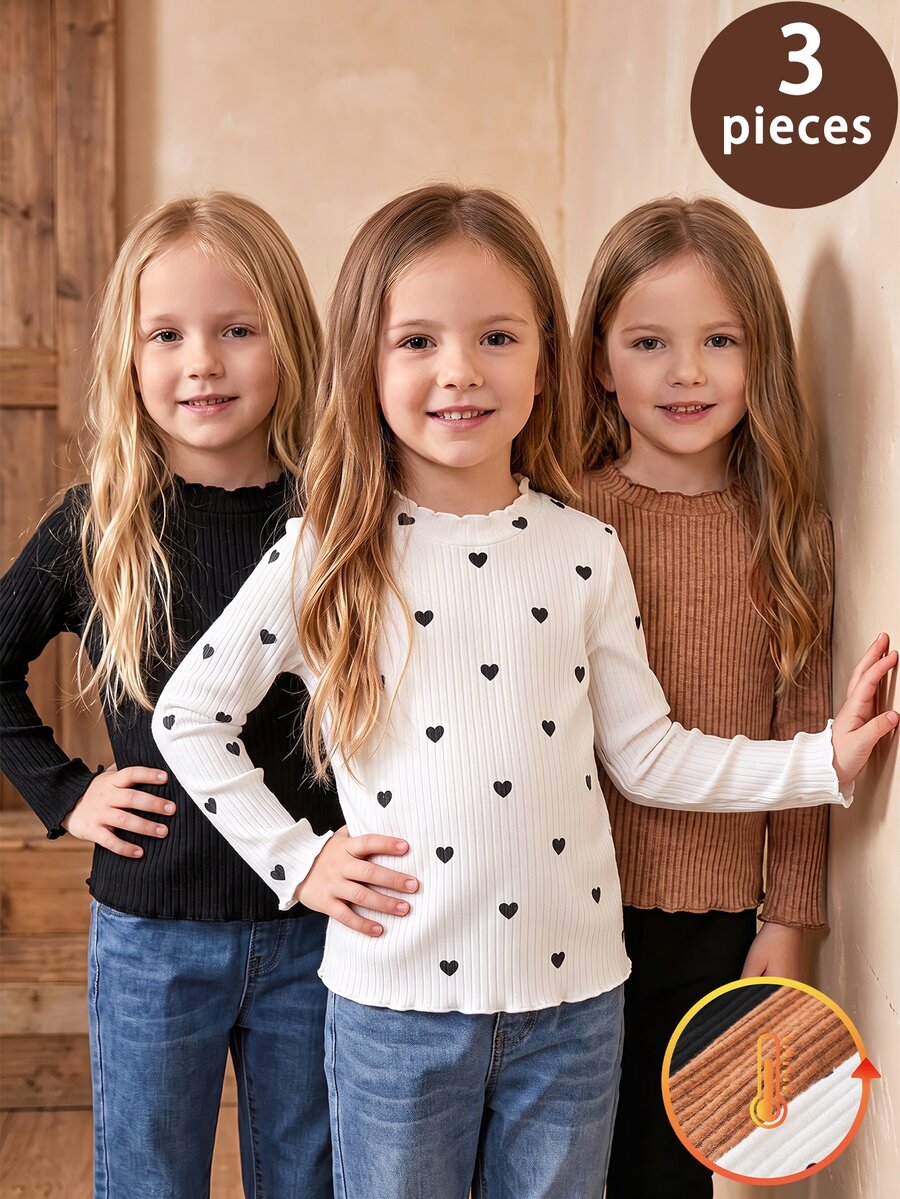 3 Buah Kaos Dalam Anak Perempuan - MultiWarna - View 1