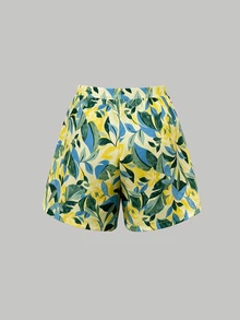 Swim Oasis بدلة سباحة قطعة واحدة بأسلوب بوهيمي مع شورت 2 قطعة مجموعة 26SS ربيع/صيف إجازة - متعدد الألوان - مشاهدة 5
