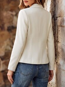 Balvessa Fall Clothes FOR WomenWomen Winter Coats - Apricot - View 2
