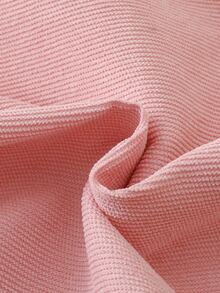 SHEIN 女嬰可愛鹿圖案刺繡吊帶休閒戶外洋裝，春秋款 - 粉色 - 查看 5