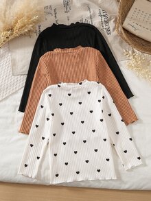 3 Buah Kaos Dalam Anak Perempuan - MultiWarna - View 2
