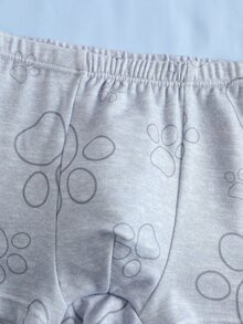SHEIN | PAW Patrol Young Boy Letter Cartoon Print Casual Daily Boxer Briefs - Multicolor - View 8