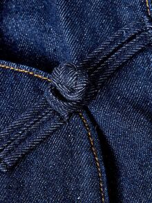 Selenza Women's Casual Versatile Daily Denim Jacket - Blue - View 15