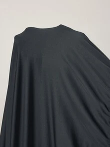 Enliva 大尺碼性感黑色修身高腰短袖連身褲，休閒顯瘦，春/夏 - 深灰色 - 查看 8