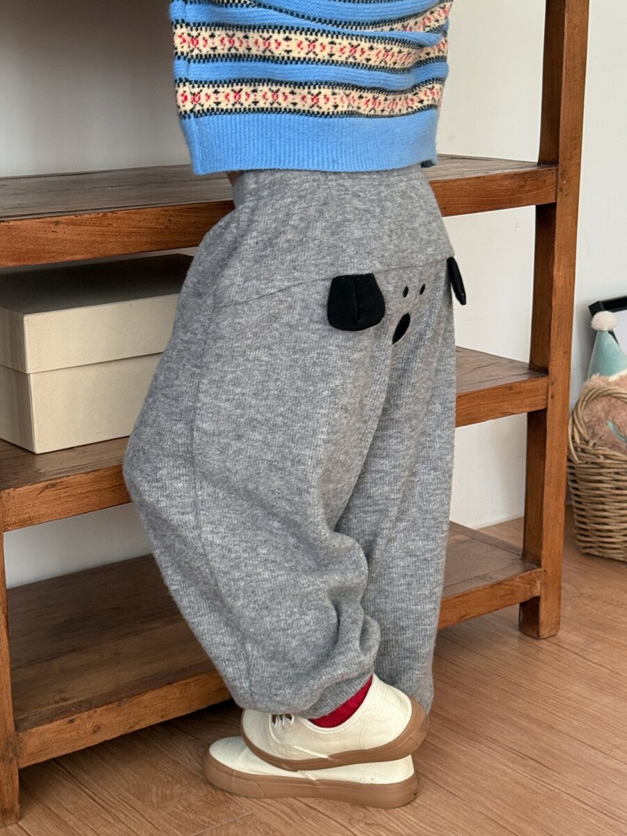 DAZY Infant/Toddler (Boy) Casual Cartoon Comfortable Bottoms - Grey - View 1