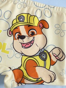 SHEIN | PAW Patrol Young Boy Letter Cartoon Print Casual Daily Boxer Briefs - Multicolor - View 6