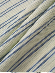 Calvornis Men's Striped Casual Long Sleeve Polo Shirt For Daily Wear - White - View 6
