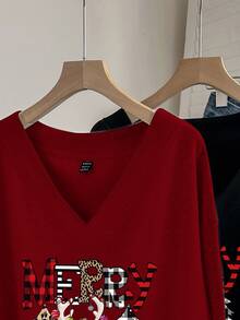 SHEIN LUNE 2件組大尺碼運動衫與連帽衫 - 彩色 - 查看 7