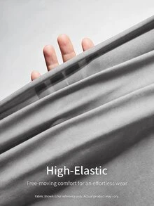SHEIN EZwear 女款大腿長棕色法蘭絨泰迪外套，領口設計，寬鬆版型，適合秋冬穿著 - 淺灰色 - 查看 7
