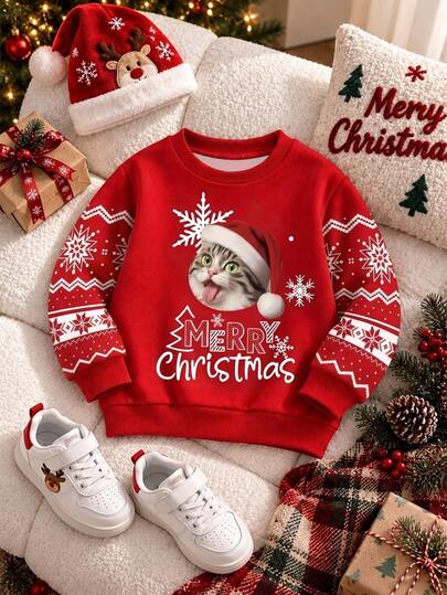 Sweatshirt Kasual Fashion Anak Laki-Laki, Lengan Panjang Leher Bulat, Pakaian Anak Laki-Laki untuk Musim Semi, Musim Panas, Musim Gugur, Liburan, Pesta, Cocok untuk Acara Kumpul-kumpul dan Pesta, Nyaman dan Santai, Pilihan Utama Anak Laki-Laki Usia 5-15 Tahun untuk Musim Semi, Musim Gugur, dan Musim Dingin, Pakaian Jalanan Musim Semi, Musim Gugur, dan Musim Dingin, Pakaian Kasual untuk Pergi Keluar dan Acara Kembali ke Sekolah.