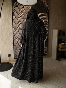 Yasmyna Women's All-Over Print Casual Party & Travel Arabian Dress - Black - View 2