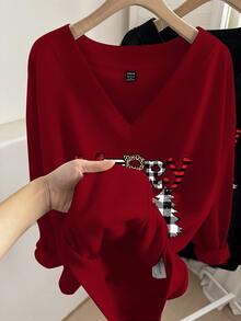 SHEIN LUNE 2件組大尺碼運動衫與連帽衫 - 彩色 - 查看 3