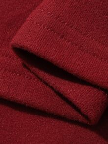 DAZY Women's Solid Color Casual Tank Top - Burgundy - View 9