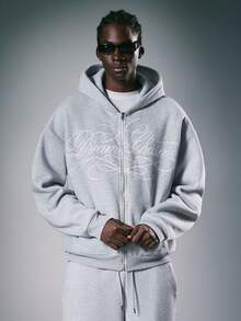 STYNVO Jaket dan Mantel Pria - Grey - View 1