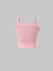 SHEIN 女童秋冬粉色豹紋蝴蝶結連帽長袖外套，搭配粉色背心與豹紋寬腿褲，甜酷韓系休閒風套裝，適合上學、旅行、日常穿著與購物 - 粉色 - 查看 9