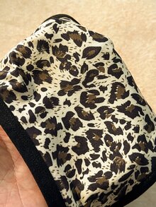 Bare Chapter Plus Size Women's Leopard & Zebra Print Thong Panties 5-Pack - Multicolor - View 6