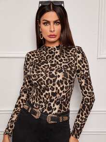SHEIN Clasi 3件組女款百搭長袖立領打底上衣 - 彩色 - 查看 8
