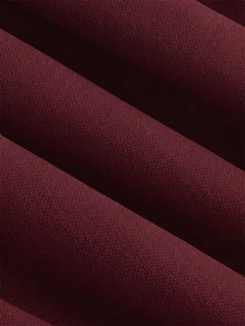 SHEIN Clasi Rok Mini Bodycon Berpayet Modis untuk Pesta Wanita - Burgundy - View 4