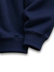 HypeHours Men's Colorblock Patchwork Pullover Sweatshirt - Multicolor - View 4