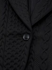 Holdful Holdful Women's Solid Color Casual Versatile Daily Long Sleeve Jacket - Black - View 6