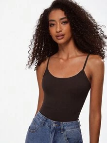 SHEIN BASICS 2PCS Women Tank Tops & Camis - Multicolor - View 6