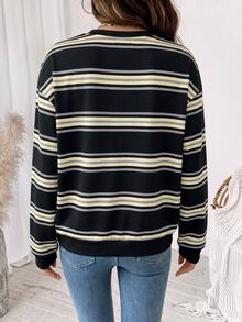 SHEIN LUNE 女款衛衣 菱格漸層圖案 聖誕新年氛圍節日派對女裝 現代度假遊牧風休閒時尚 全季百搭 女款鄉村音樂會穿搭 西部風女裝 遊牧風波希米亞現代都市時尚 職場女裝 辦公穿搭 低調老錢風 優雅高端通勤 機場穿搭 - 白色 - 查看 3
