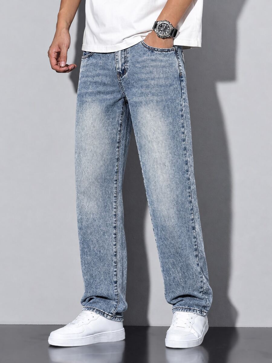 QuarKem Men's Casual Daily Travel Denim Jeans With Pockets for Sale ...