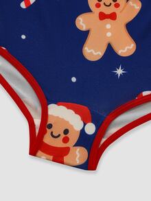 Chillnights Women's Lingerie Set Christmas Reindeer Cute Lingerie Set - Multicolor - View 4
