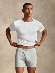 Manfinity Underwear&Sleepwear Basics Minimalist Comfortable Grey Basic Men's Alro Pants - Multicolor - View 2
