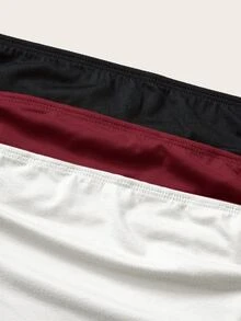 SHEIN BASICS 女款夏季休閒百搭保守簡約多功能純色抹胸上衣 日常穿著 黑色 深棕色 米色 白天 辦公室 家居服 - 彩色 - 查看 6