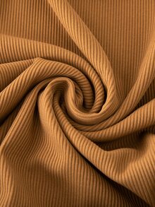 SHEIN Teen Girl Fall Dresses Fall Dress, Back To School, Prom, Holiday Outfits, Casual, Comfortable, Daily, Cute - Brown - View 4