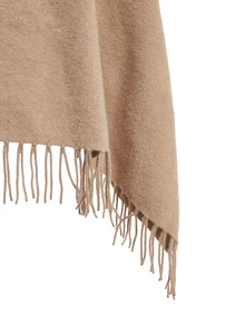 Trelyra Women's Plush Patchwork Casual Versatile Daily Wear Cardigan - Camel - View 5