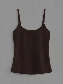 SHEIN BASICS 2PCS Women Tank Tops & Camis - Multicolor - View 8