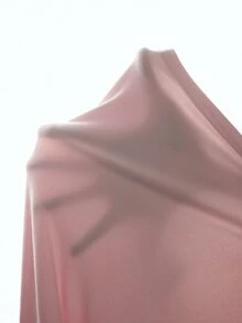 SHEIN Sovereign Charm 女款純色半拉鍊長袖運動運動衫 - 粉色 - 查看 8