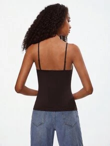 SHEIN BASICS 2PCS Women Tank Tops & Camis - Multicolor - View 2