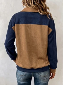 Holdful Holdful Winter Casual Autumn Women's Blouses For Middle-Aged And Elderly People - Coffee Brown - View 2