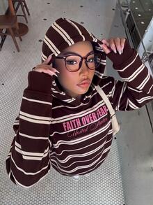 Muchica Sweatshirt Longgar Kasual Wanita - MultiWarna - View 6