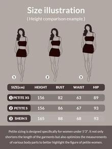 SHEIN PETITE White Lantern Sleeve Button Front Rib Knit Cardigan Open Shoulder Sweater In Autumn Petite Women Date Day Everyday Going Out Daily Wear Casual Sexy - Coffee Brown - View 5