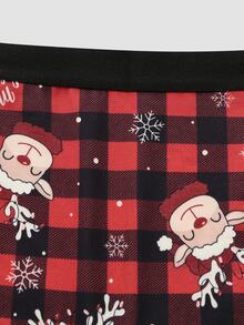 Chillnights Women's Lingerie Set Christmas Reindeer Cute Lingerie Set - Multicolor - View 5