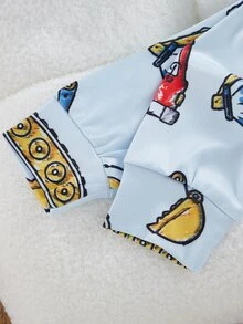 4PCS Young Boys Pajamas - Multicolor - View 6