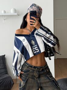 Blue and White