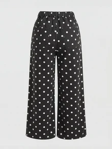 SHEIN MOD 大尺碼豹紋休閒牛仔褲 - 彩色 - 查看 2