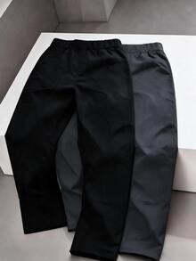 2PCS Tween Boys Pants - Multicolor - View 2
