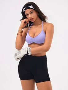 Velisys Velisys Bra Olahraga Tanpa Jahitan, Bra Olahraga Yoga Multi-Potong, Set Olahraga Luar Ruangan, Paket 5 Potong - MultiWarna - View 6